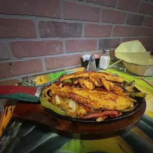Shrimp Fajitas
