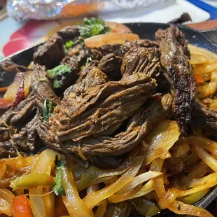 Chicken Steak Fajitas