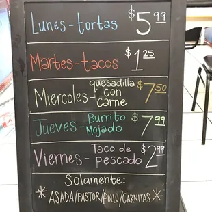 Specials