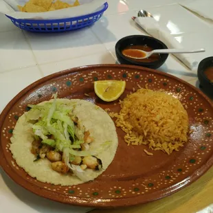 Their shimp taco!!