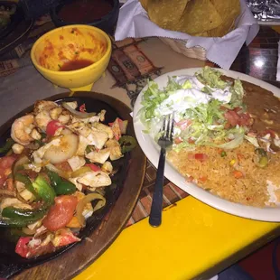 Fajitas de mar -wonderful!