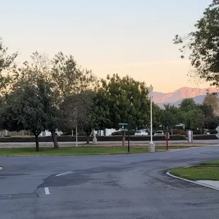 View of the mountains