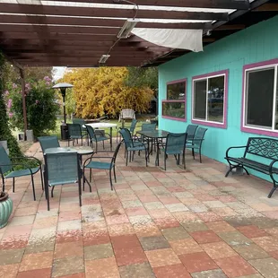 patio area
