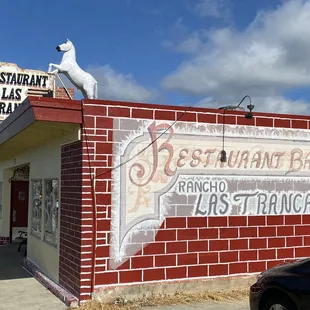 a sign for a restaurant