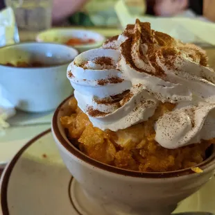 Deep fried ice cream