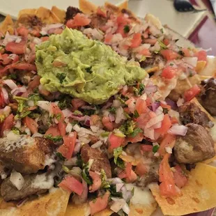 Carnitas nachos