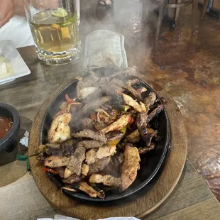 Texanas fajitas
