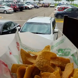 Window view of Forest Lake