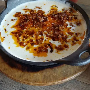 Choriqueso. Excellent,  and rivaled what me had in Mexico  butcould notfind in the US.