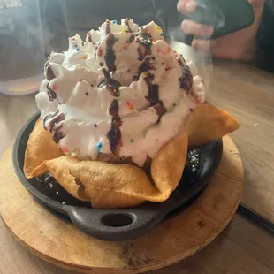 Fried ice cream