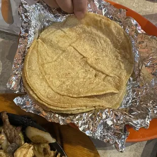 Corn tortillas