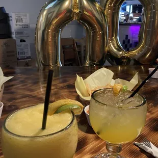 Mango margaritas