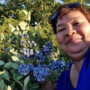 My mom went crazy over these blueberries!