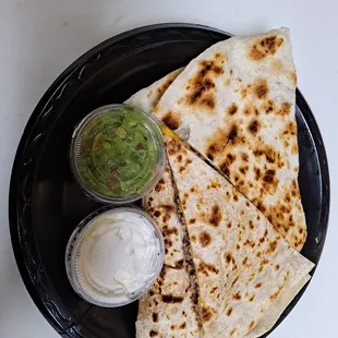 Super quesadillas con carne