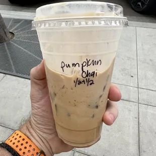 Pumpkin Chai