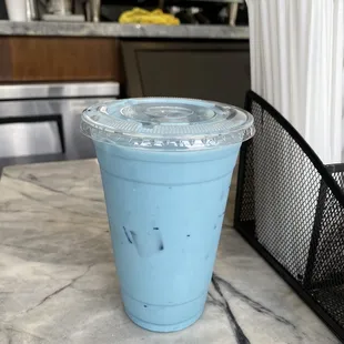 Blue matcha!