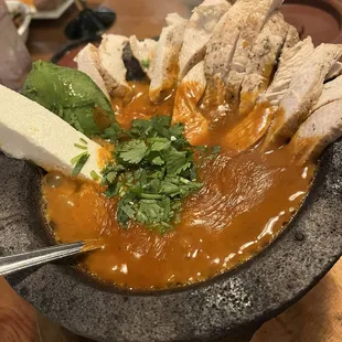 Molcajete For 1 with Chicken