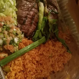 Carne Asada Plate