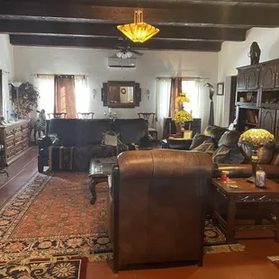 Beautiful lounge, only place that has a TV.