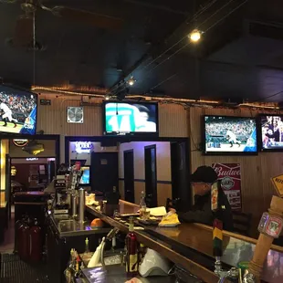 Sports and 8 beer taps, old favorites and micro brews! What else could you want?