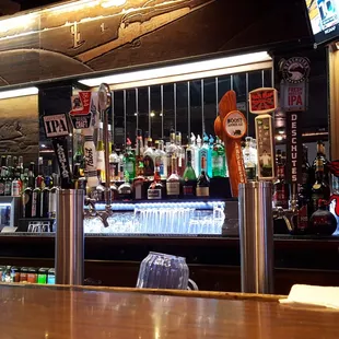 Drop by Monday through Friday 5-7 for $1-off draft beer and well drinks! Taps not shown: Elysian Space Dust, Blue Moon, Racer 5, Widmer Hef
