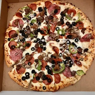 Steve's Combo with White Sauce...delicious!