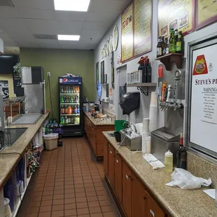 sushi and sashimi, interior