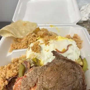 Steak and Eggs Breakfast!