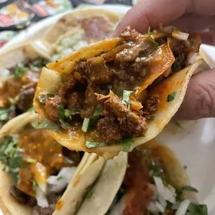 tacos, food