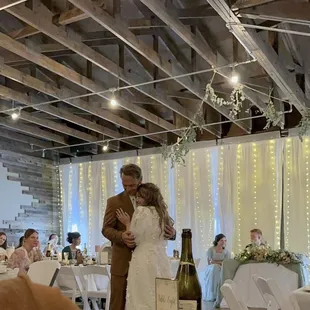 Reception side of Rancho Venue. Pictured: father daughter dance