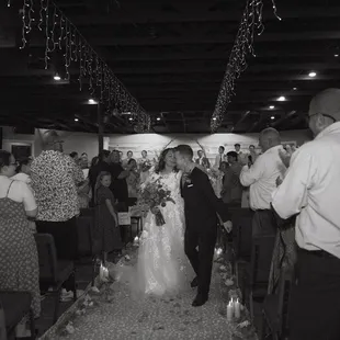 Sanctuary Side of Rancho Venue. Pictured: final exit