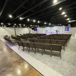 The sanctuary/ chapel.