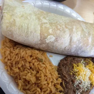 Spicy Shrimp Burrito