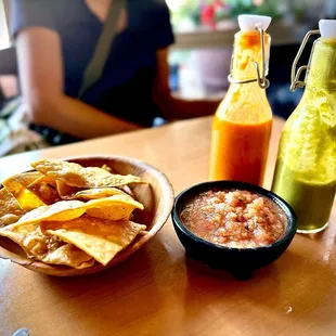 Salsa and Chips