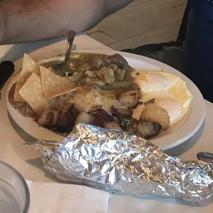 Chile Verde Omelette