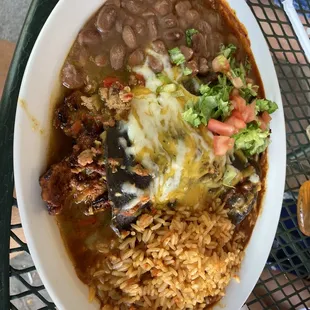 Carne Adovada Enchiladas