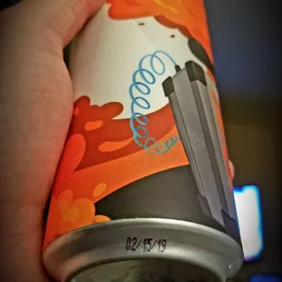 This is fresh beer, canned 6 days ago..