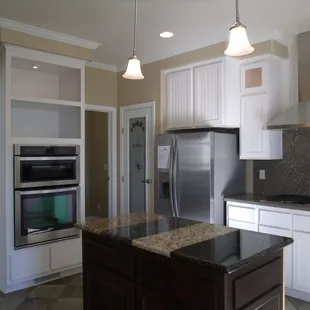 kitchen with stainless steel appliances