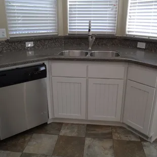kitchen with sink and dishwasher