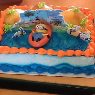 a birthday cake for a child