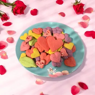 Valentine's Day Spritz Cookies