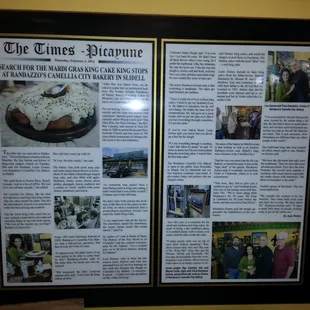 Accolades for Randazzo's in The Times Picayune