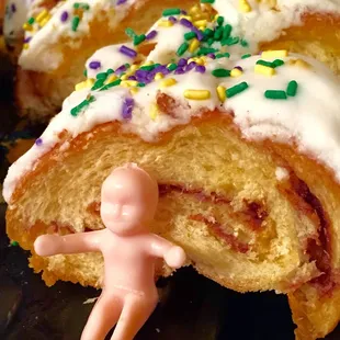 Baby hidden in each king cake