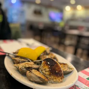 10 Pieces Baked Cherry Stone Clams