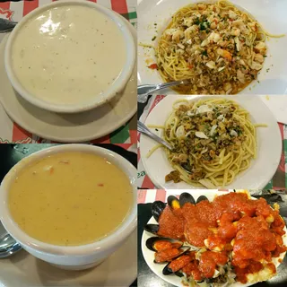 White Clams Sauce Pasta