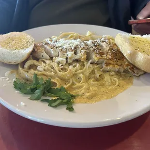 Chicken fettuccine