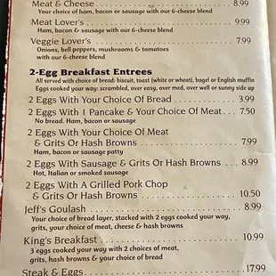 Menu 2021