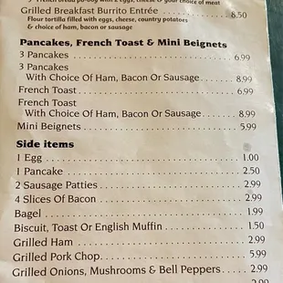 Menu 2021