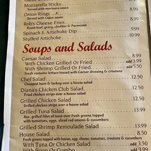 Menu 2021