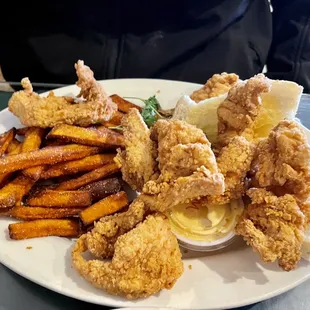 Chicken tender plate